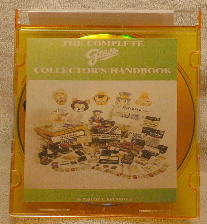 Complete Gillette Collector's Handbook Digital Edition on CD Complete Gillette Collector's Handbook Digital Edition on CD